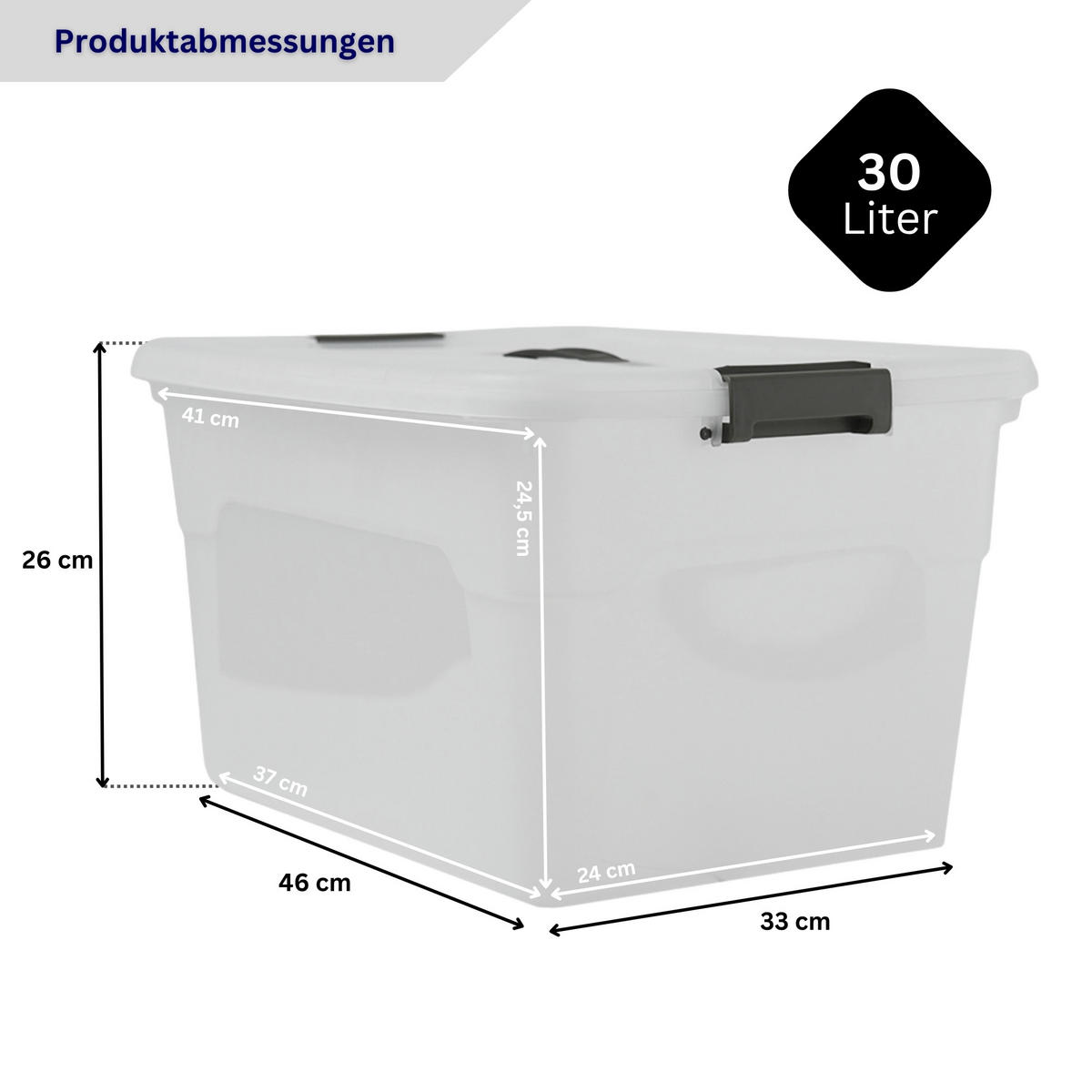 SCHWERLASTREGAL Ragnar inkl. 12x Aufbewahrungsbox 30 Liter - Schwarz, Metall (120/180/40cm) - PROREGAL