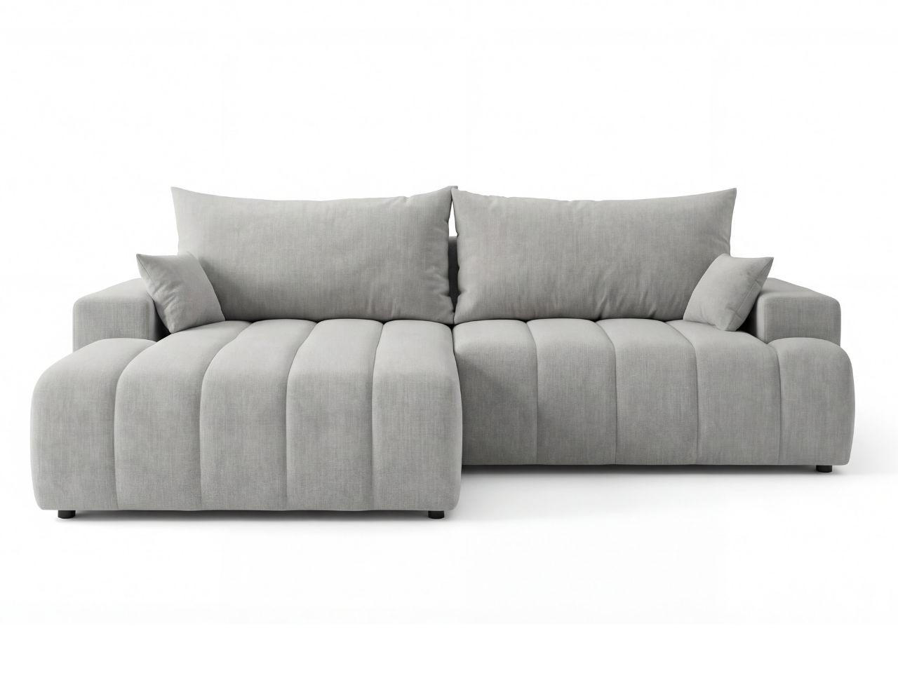 ECKSOFA Caleo Grau Links - Grau, Holz/Textil (270/170cm) - Graingold
