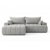 ECKSOFA Caleo Grau Links - Grau, Holz/Textil (270/170cm) - Graingold
