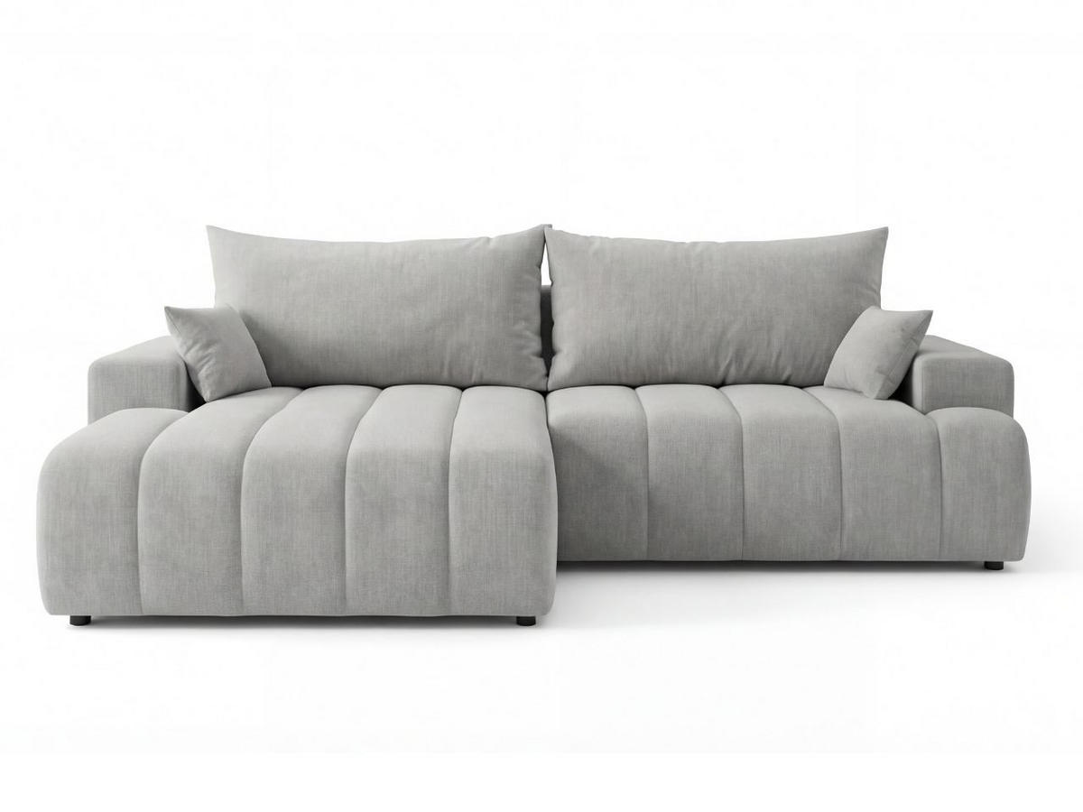 ECKSOFA Caleo Grau Links - Grau, Holz/Textil (270/170cm) - Graingold