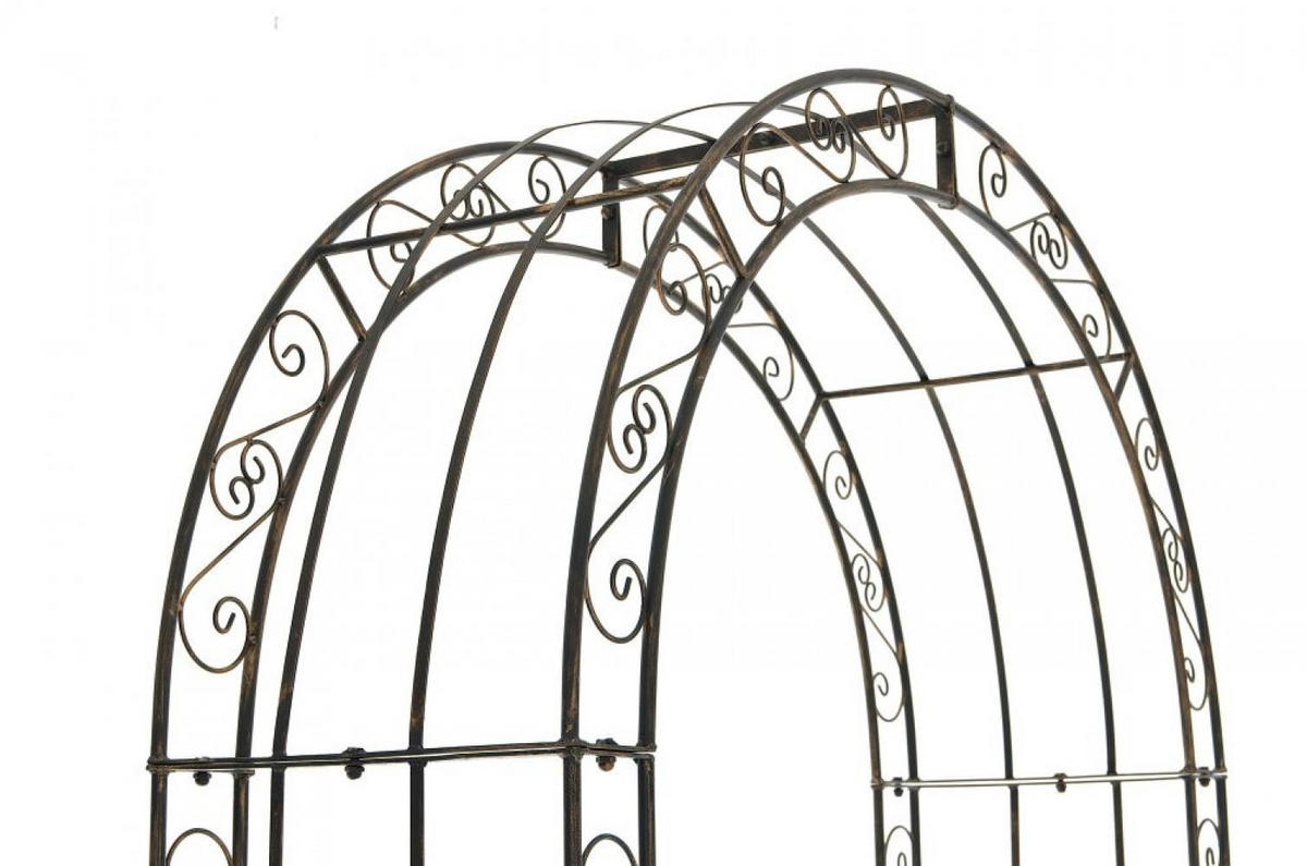 ROSENBOGEN Metall Bronze - Bronzefarben, Metall (135/245/41.5cm) - CLP