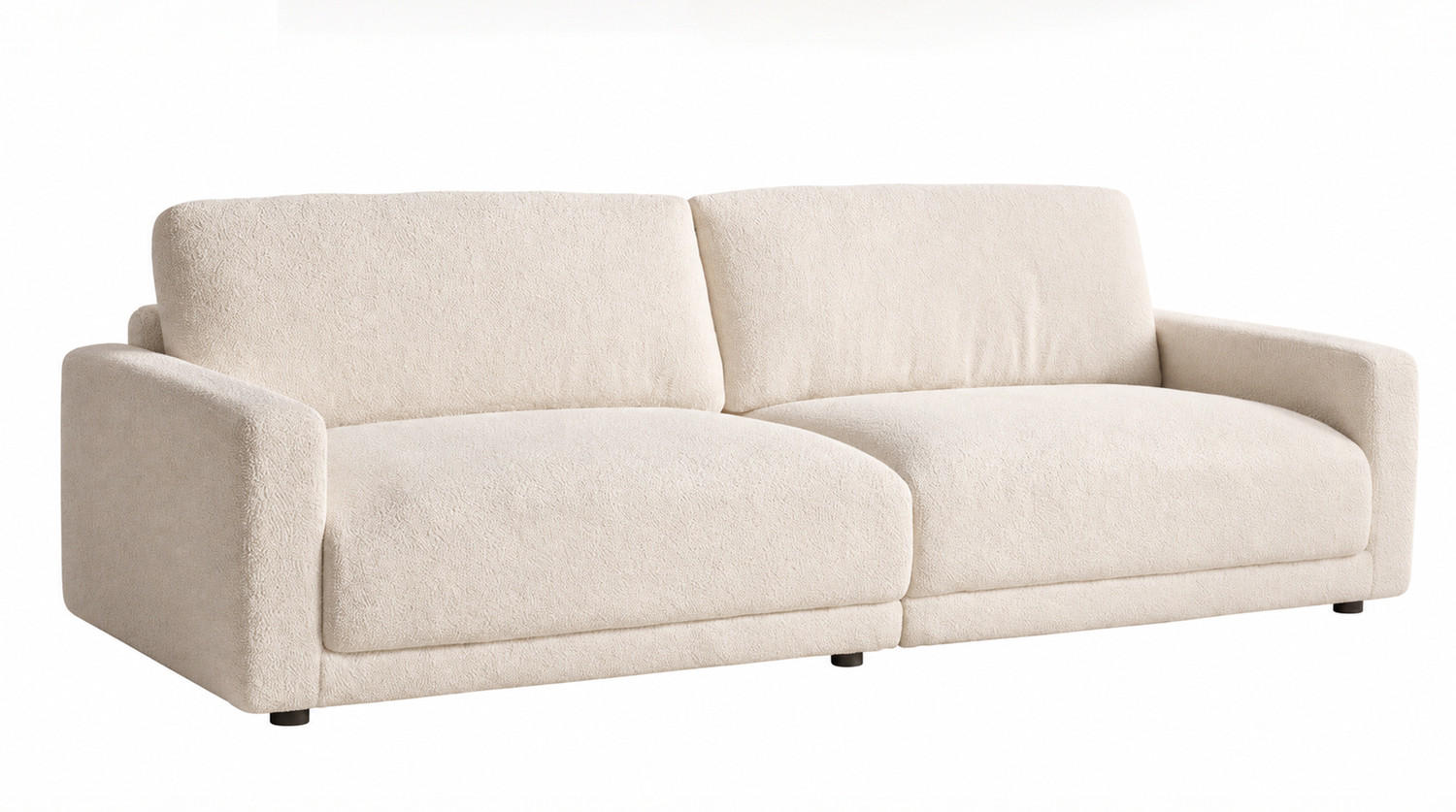 Kawola Sofa Beige 262x80x100 cm