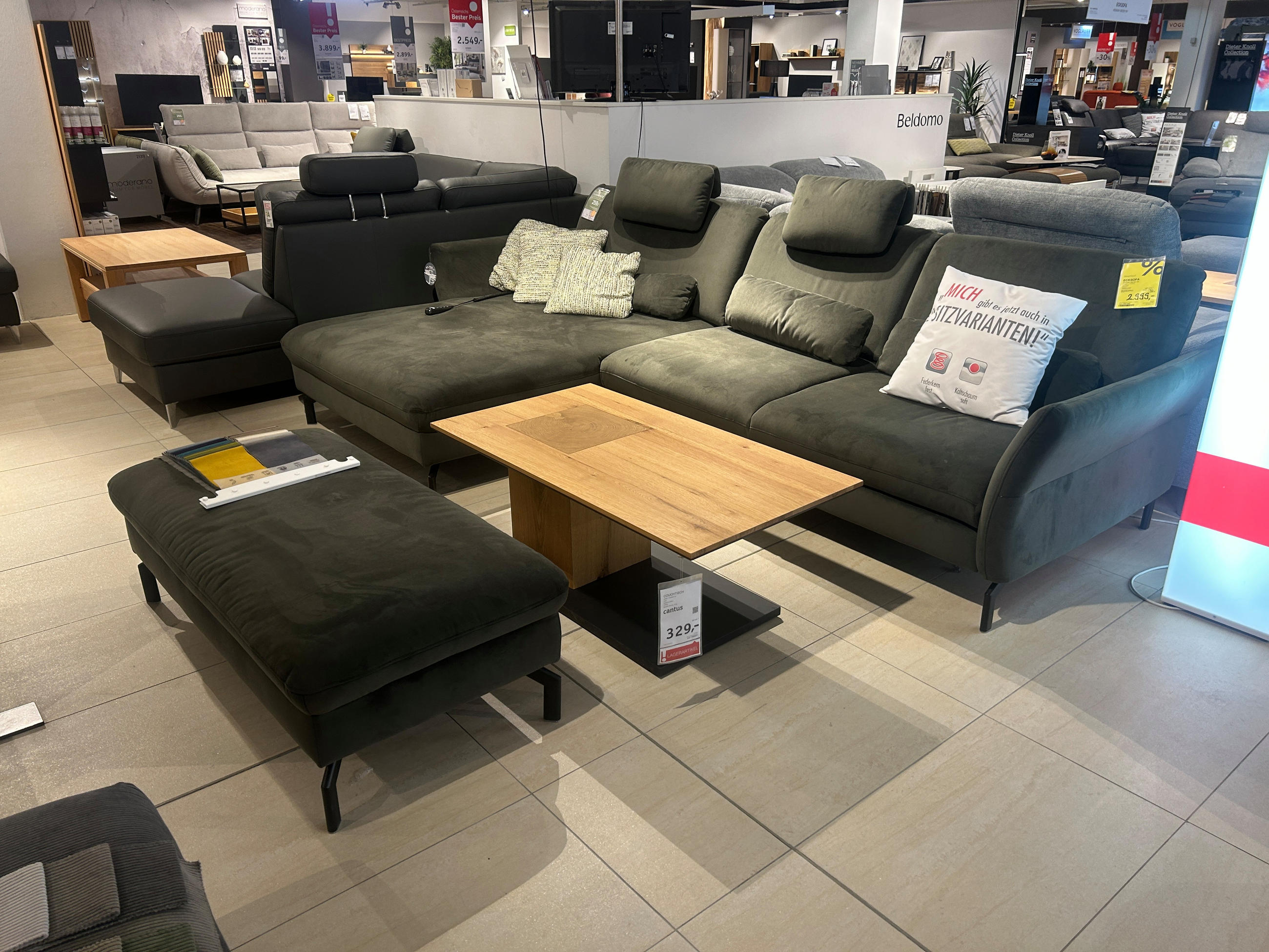 Ecksofa "Wiesbaden" - Beldomo System