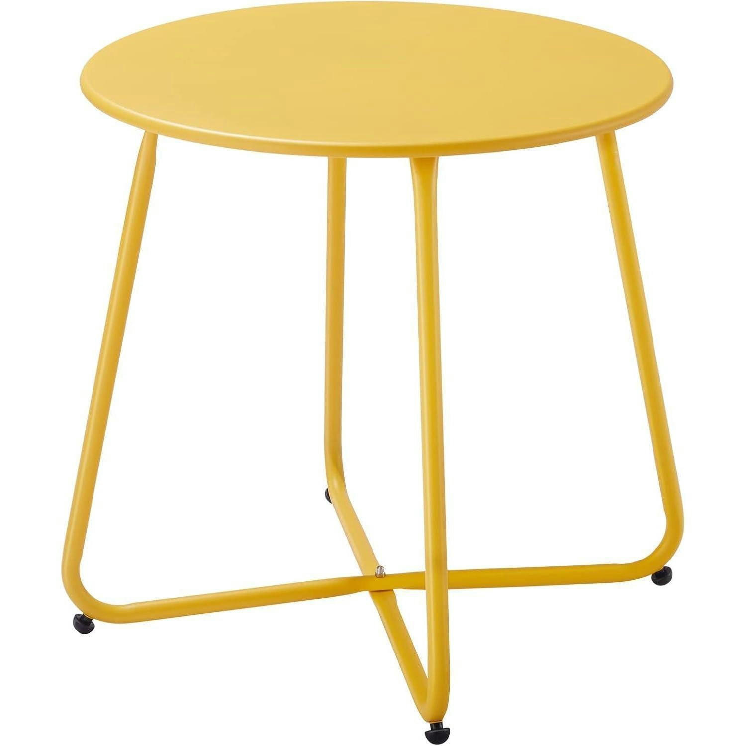 XXXLutz Beistelltisch Gelb 45x45x45 cm