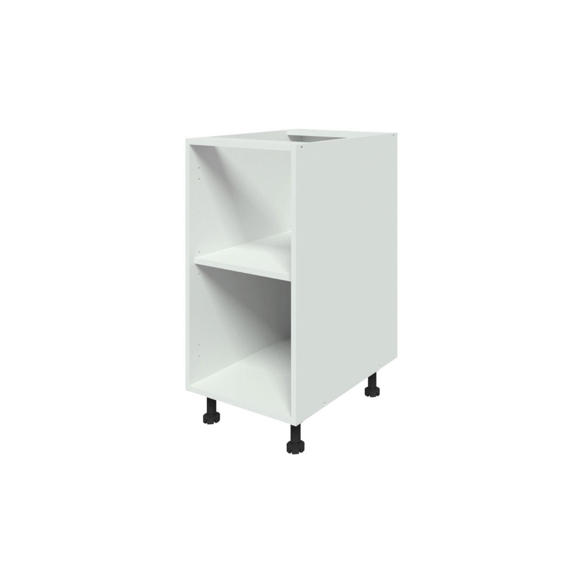 UNTERSCHRANK – 40 cm – KU-D40 – Lunara – Weiß Hochglanz - Weiß Hochglanz, Holzwerkstoff (40/72/52cm) - hi-markt