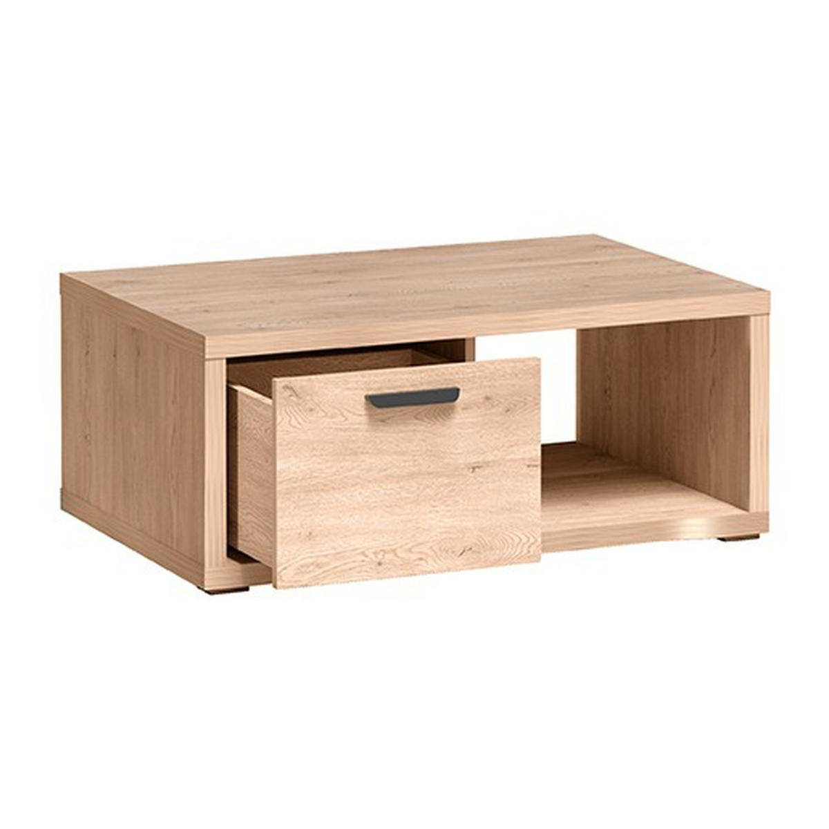 COUCHTISCH Grande G-10 90 x 58 x 37 cm Eiche Cremona - Beige, Holzwerkstoff (58/90/37cm) - Koseto