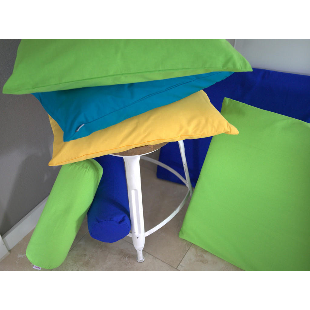 Thumbnail - beties Heimtextil Nackenrollenbezug, Orange, Textil, Uni, Zylindrisch, 15x40 cm, Oeko-Tex® Standard 100, Hergestellt in ...