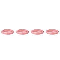 APPETIZERTELLER (4er Set) Groove - Rosa, Keramik (12/12/2cm) - Butlers