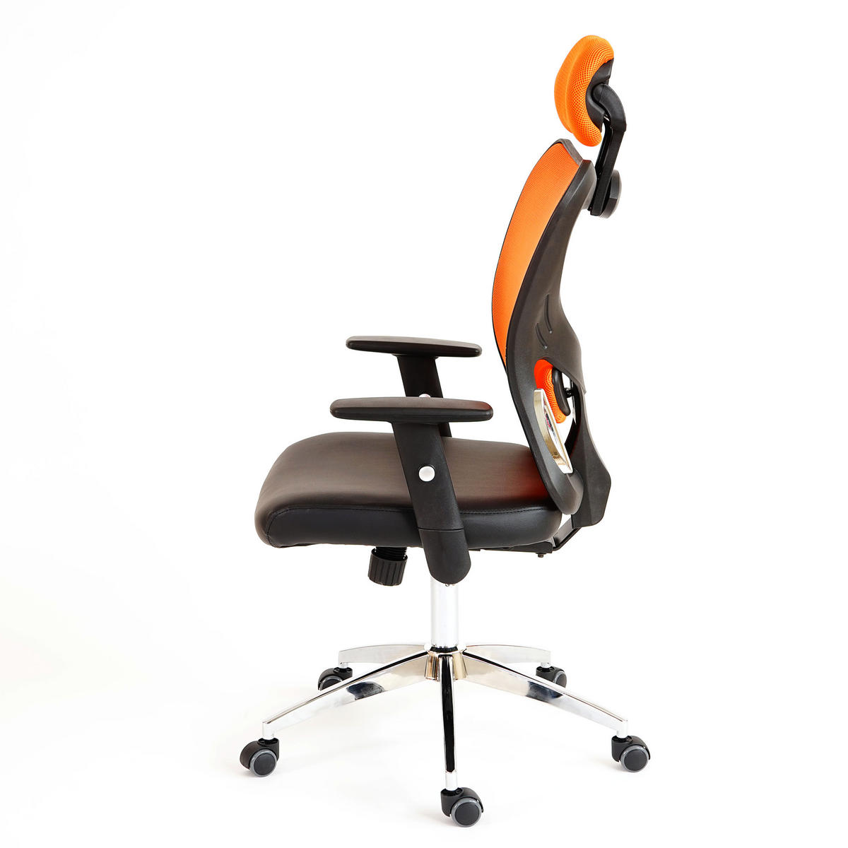 PROFI-BÜROSTUHL Orange - Orange, Textil (67/136/71cm) - MCW