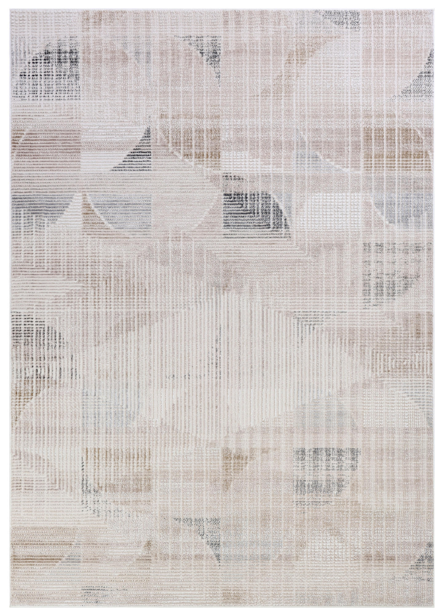 TEPPICH COMO Creme 120/170 cm - Creme, Kunststoff (120/170cm) - Tapiso