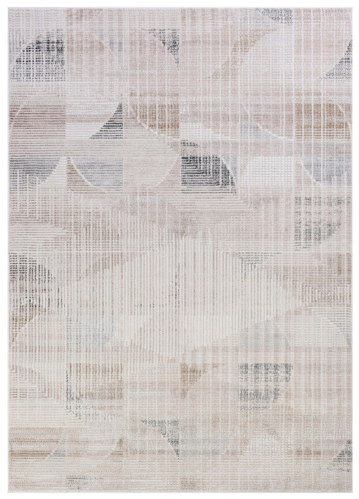 TEPPICH COMO Creme 120/170 cm - Creme, Kunststoff (120/170cm) - Tapiso