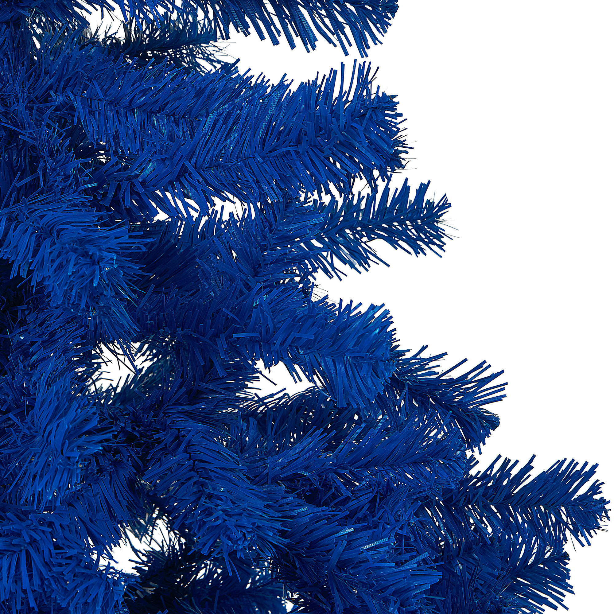 WEIHNACHTSBAUM 210 cm Blau Farnham - Blau, Kunststoff (210cm) - Beliani