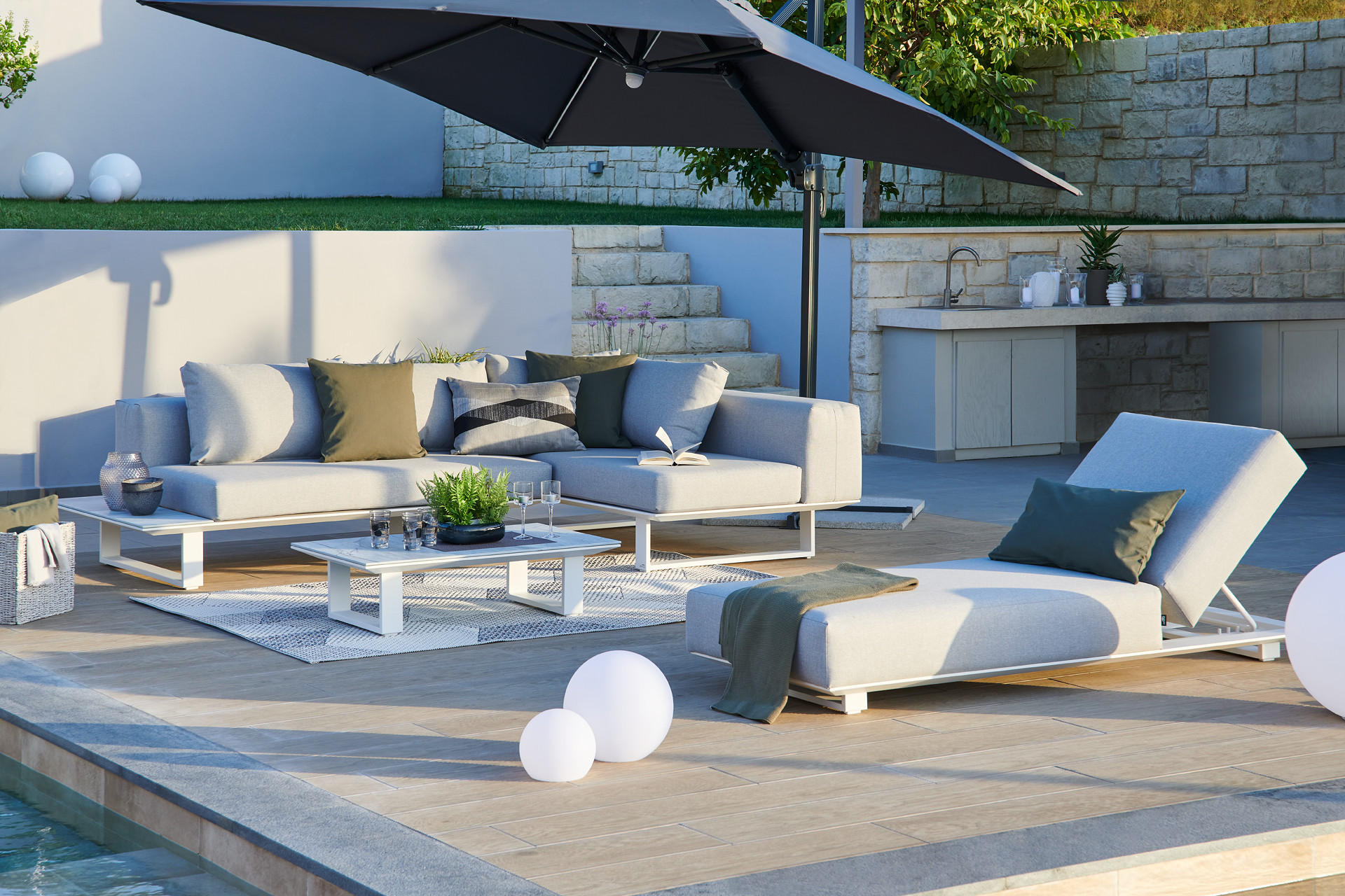 Luxusní zahradní lounge