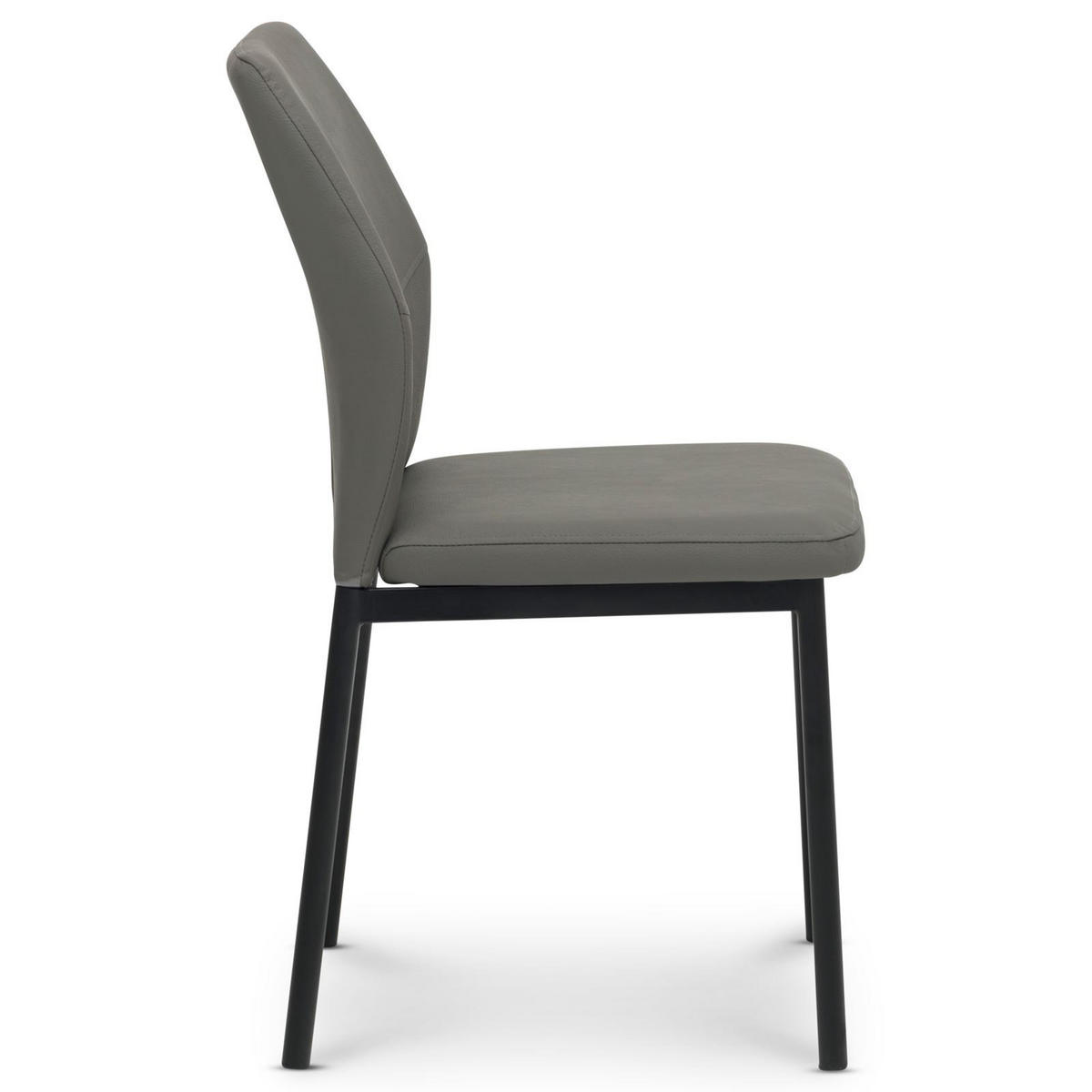 ESSZIMMERSTÜHLE GINOVA 4ER-SET - Grau, Textil (41/87/54cm) - IDIMEX