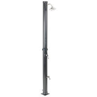 GARTENDUSCHE Schwarz Elqui - Schwarz, Kunststoff (16/220/16cm) - Beliani
