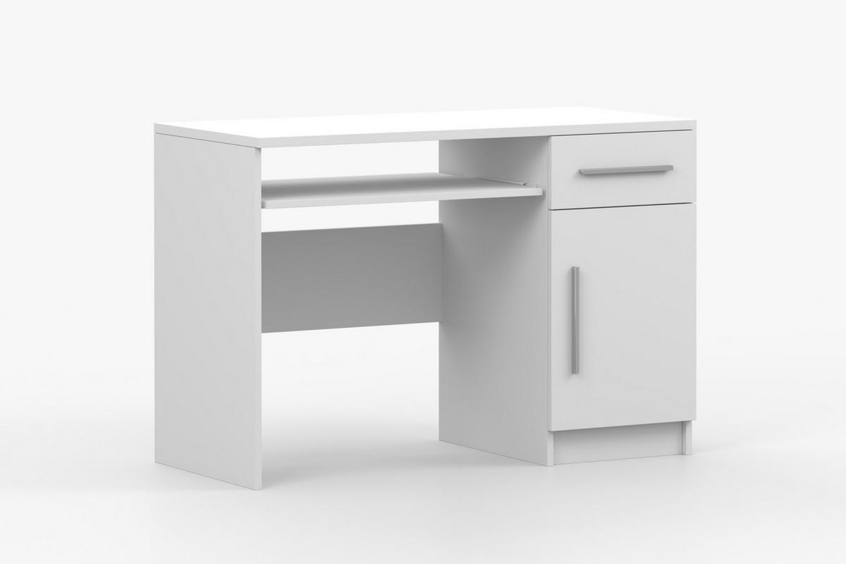 JUGENDZIMMER-SET TILL 04 PLUS 4-teilig in Weiß matt - Weiß, Holzwerkstoff (410/200/61cm) - Deine Möbel 24