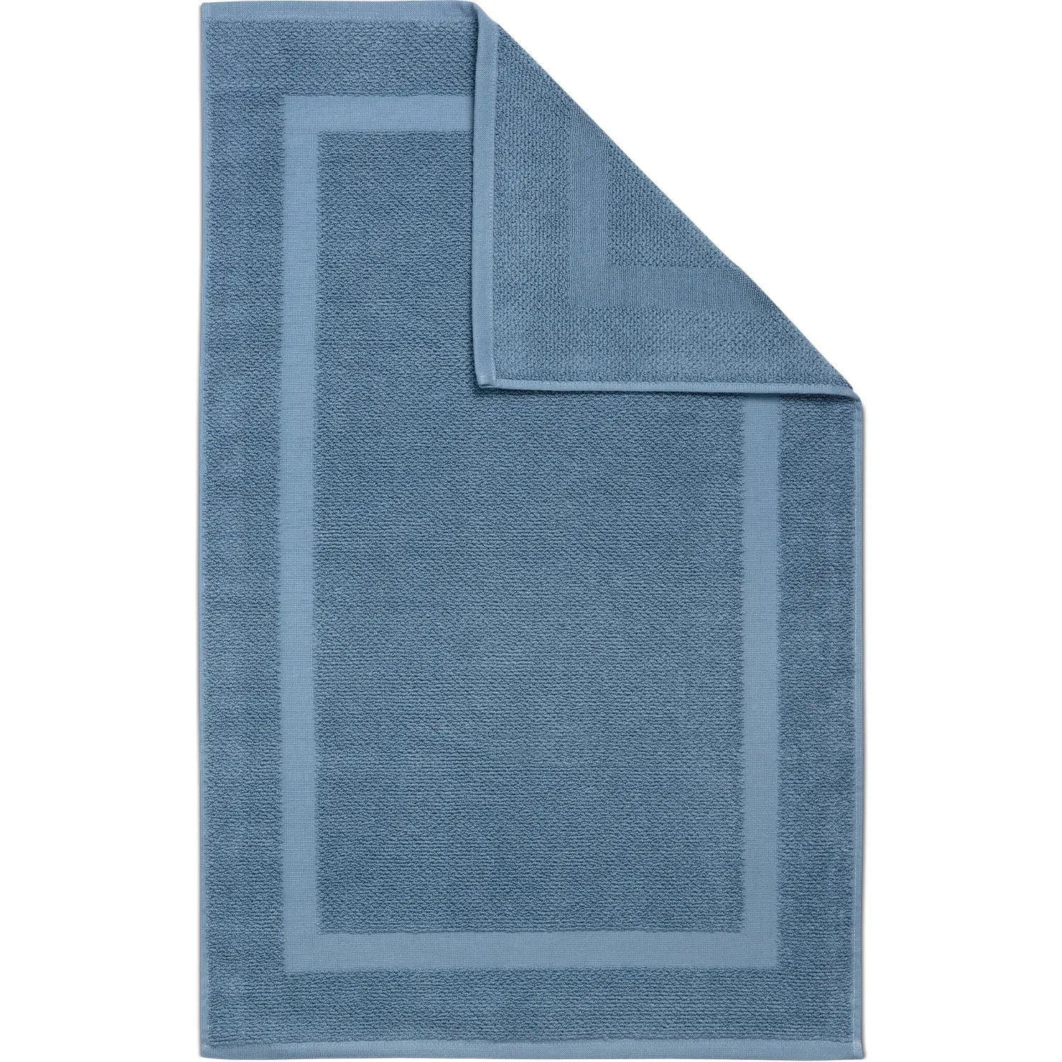 BADVORLEGER Spa Blau 60 x 100 cm - Blau, Textil (60/100cm) - Herzbach Home