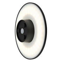 LED AUSSENLEUCHTE Lamont Schwarz - Schwarz, Kunststoff (25.2/4.8/25.2cm) - Globo Lighting