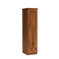 DREHTÜRENSCHRANK UDINE 46/190/57 cm 1-türig Braun - Braun, Holzwerkstoff (46/190/57cm) - MASSENO