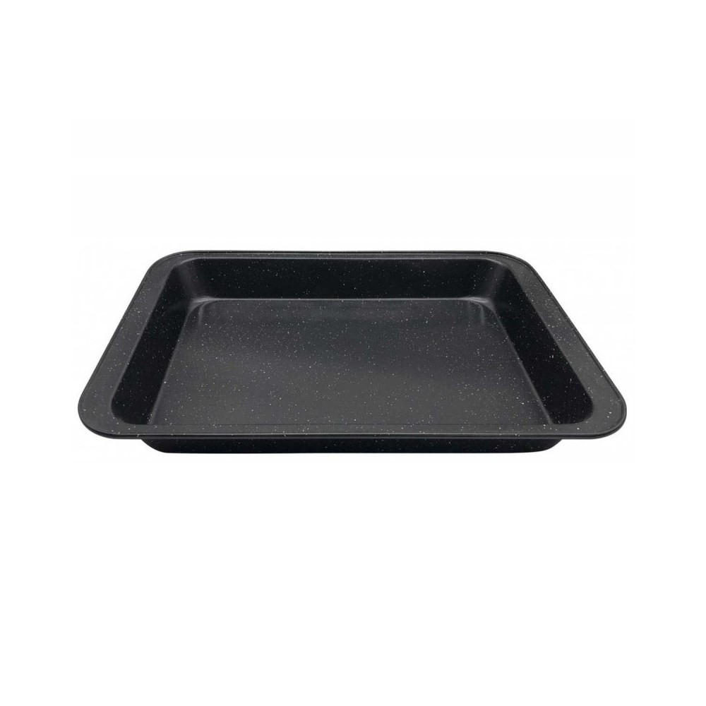 BACKBLECH Schwarz 37/25/5 cm 12052 - Schwarz, Metall (25/5/37cm) - Kinghoff 