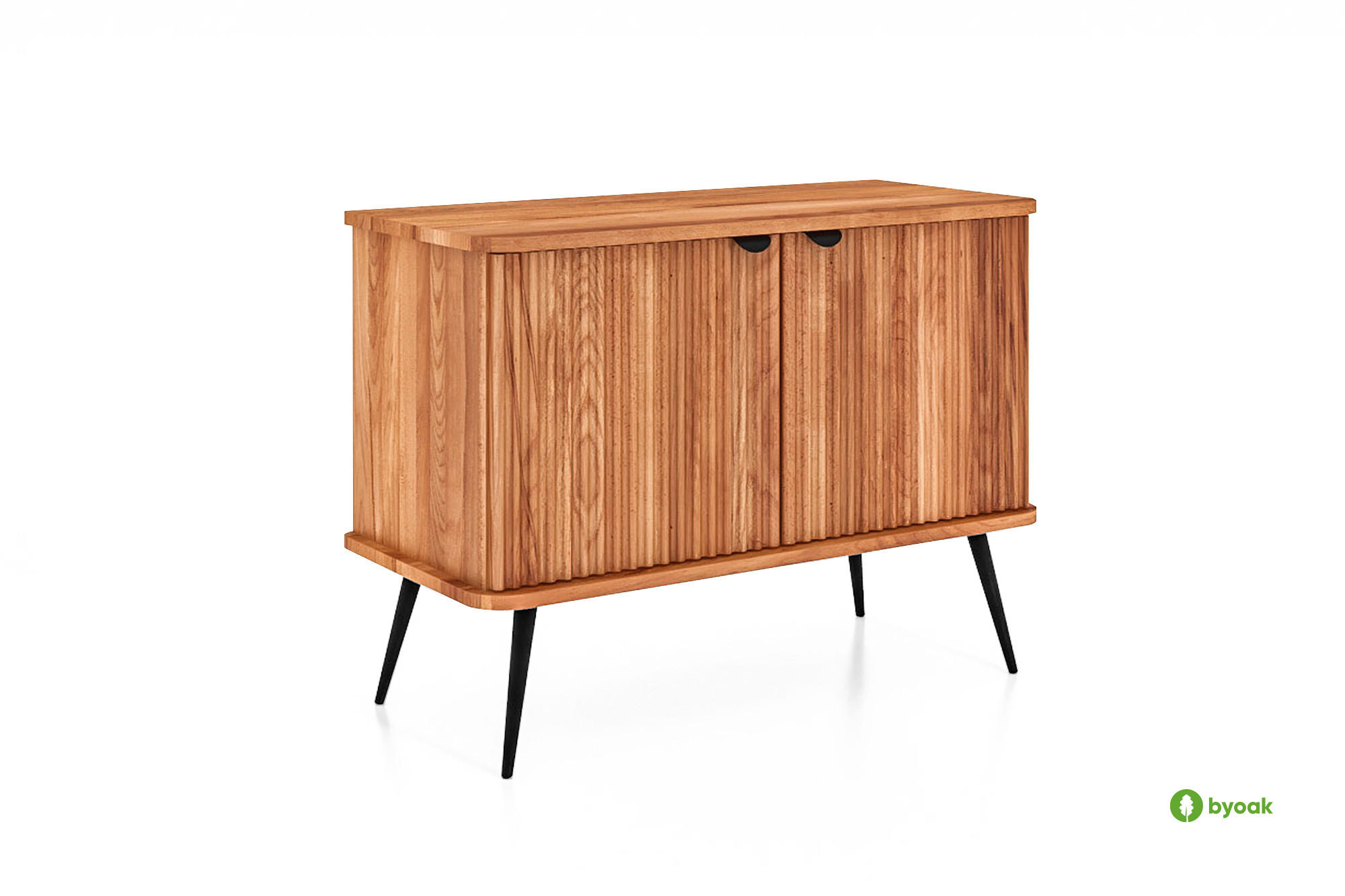 KOMMODE LINA - Kernbuche, Holz (97/72/46cm) - byoak