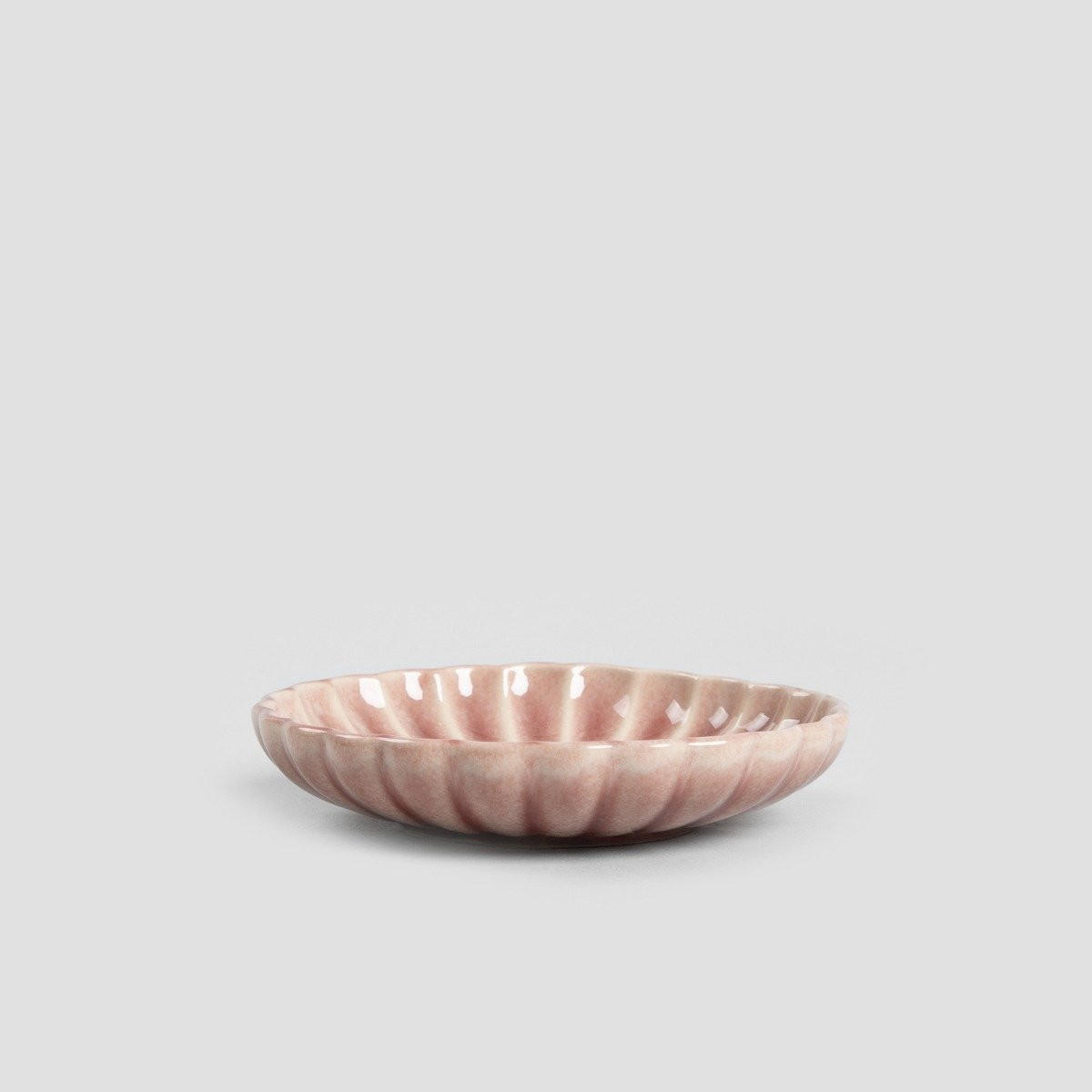 DESSERTTELLER Melida klein rosa 10 cm 6er-Set - Rosa, Keramik (10/10/1cm) - Homla