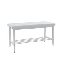 SITZBANK Grand Weiß 85 x 35 cm - Weiß, Textil (85/46.5/35cm) - Vicco