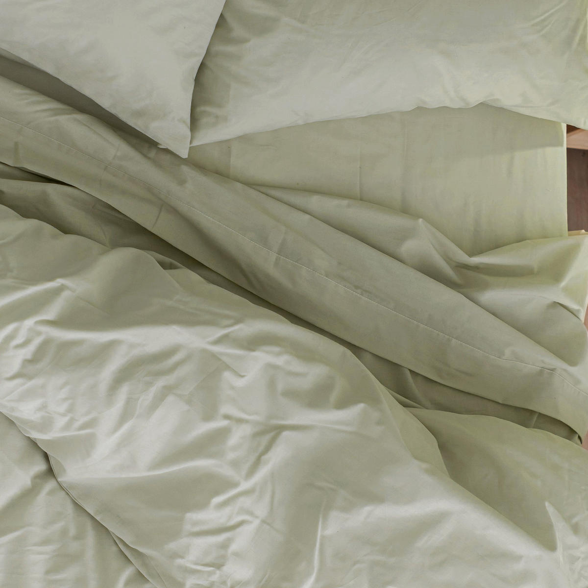 SPANNBETTLAKEN Basic Lehmbeige 200x200x32 cm (Bett 200) - Beige, Textil (200/200cm) - Happy Friday