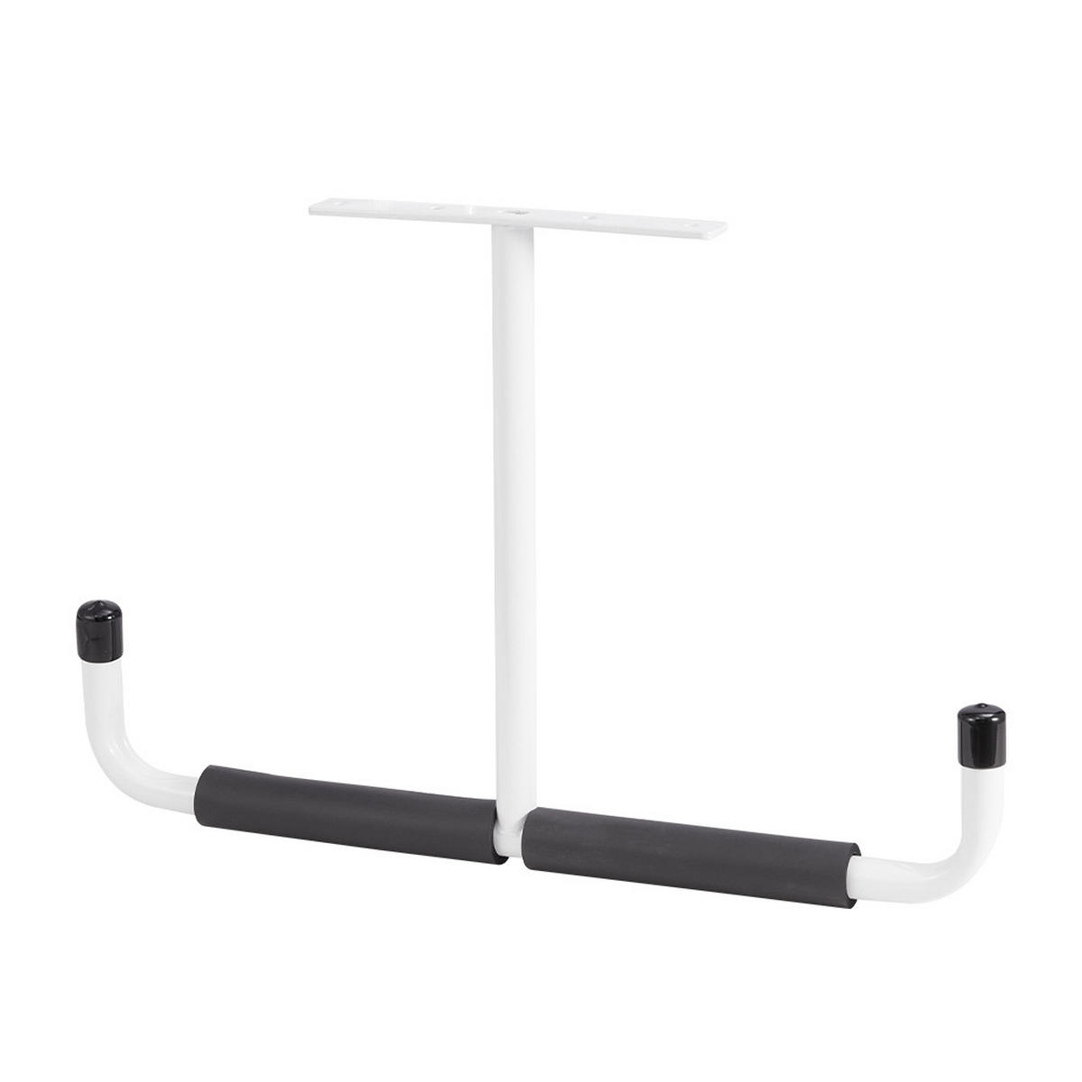 DECKENHAKEN 2 Stück T-förmige in Weiß Vielseitig einsetzbar Belastbarkeit 43,5 x 29 cm - Weiß, Metall (29/1/43.5cm) - Livingandhome