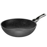 WOK - Schwarz/Grau, Metall (30cm) - Stoneline