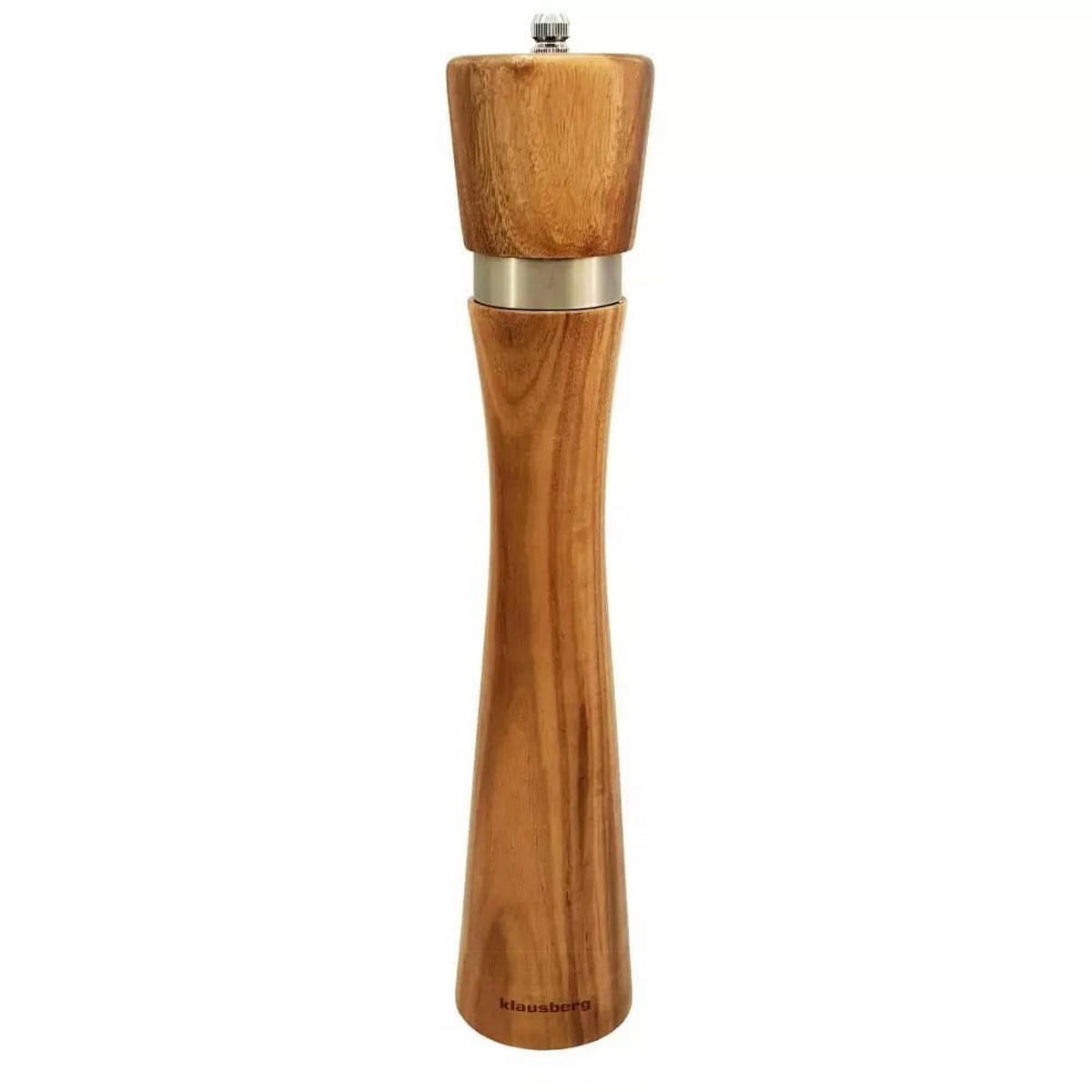 GEWÜRZMÜHLE Braun 6/6/31.5 cm KB7593 - Braun, Holz (6/31.5/6cm) - Klausberg 