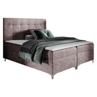 BOXBETT Snake - Violett, Holz (140/200cm) - MIRJAN24