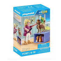 SPIELSET Groomer mit Pudel und Zubehör - Blau, Kunststoff (5/14/9cm) - Playmobil