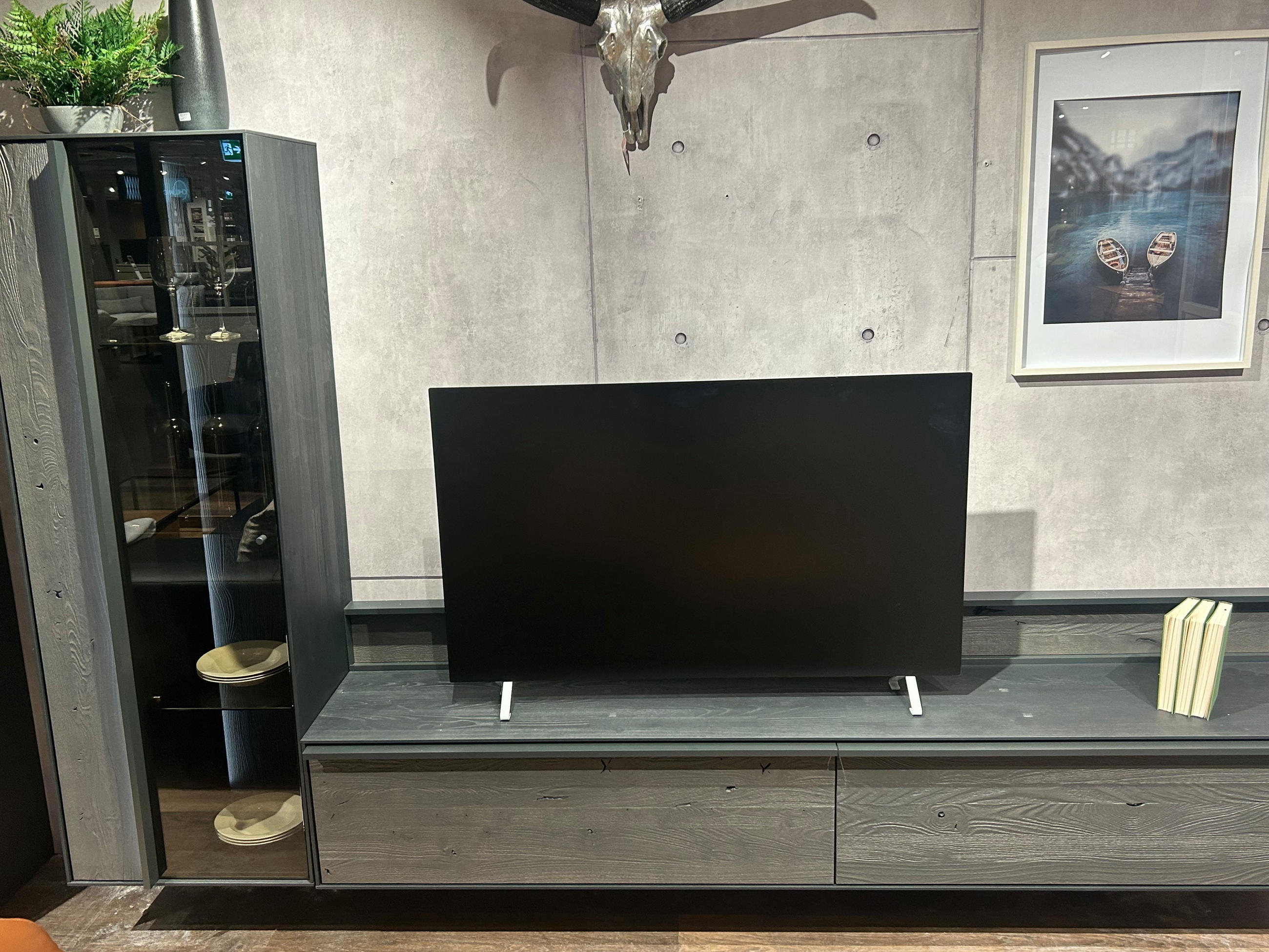 Paroi murale + sideboard