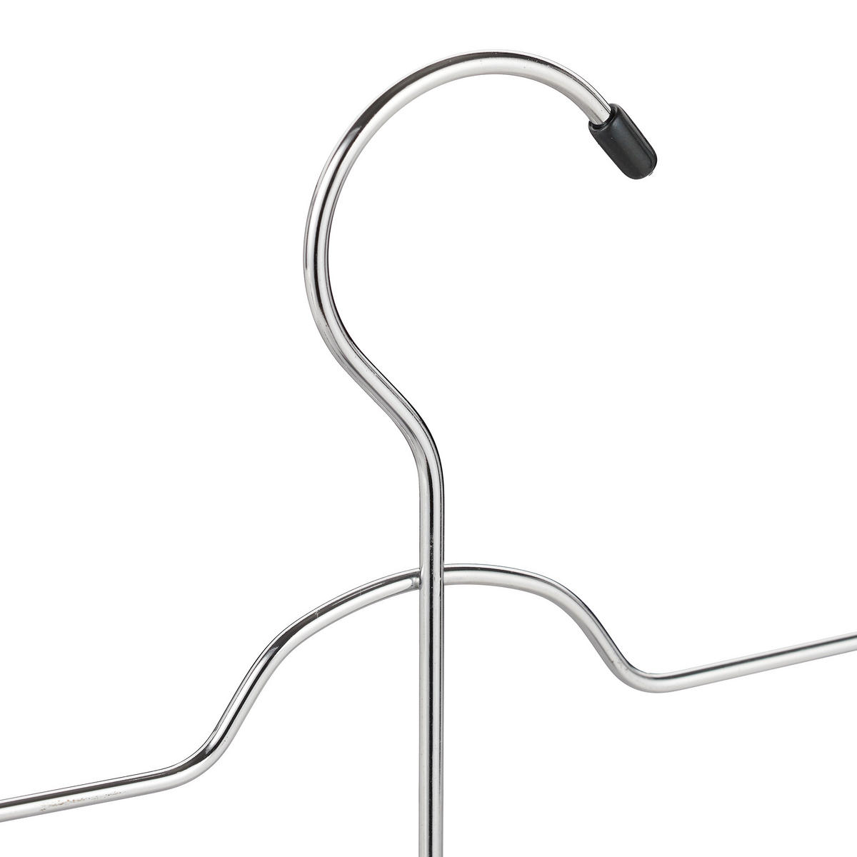 2XVEČNAMENSKI kljuka - srebrne barve, kovina/umetna masa (34/39/2cm) - Relaxdays