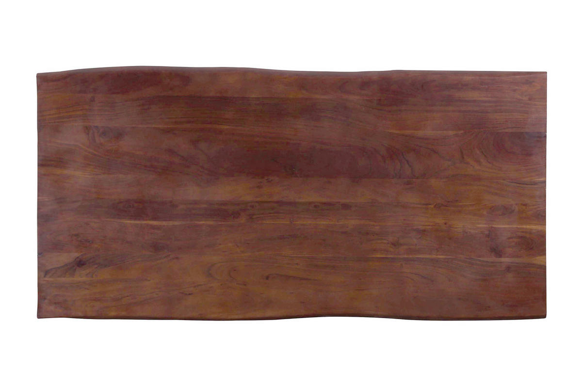 ESSTISCH ROXANA - Kastanienfarben/Beige, Holz (90/180/77cm) - SAM