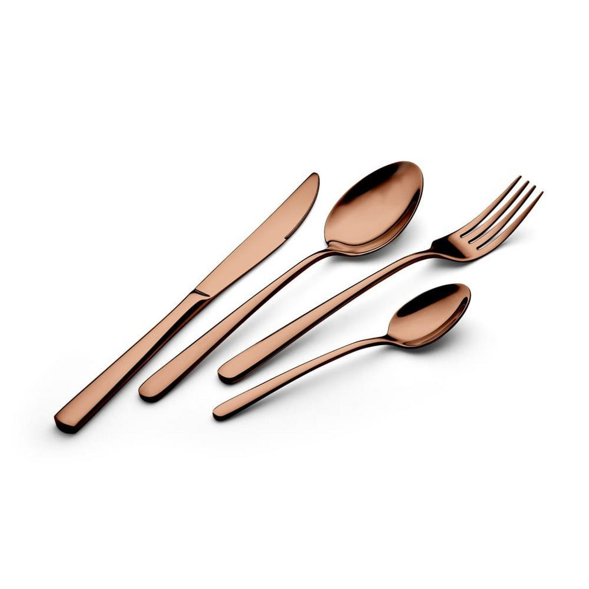BESTECKSET Braun 20/10/5 cm BH2615 - Braun, Metall - Berlinger Haus