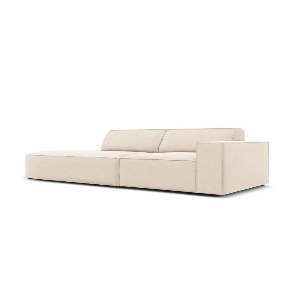 Thumbnail - Micadoni Linkes-Sofa, Beige, Textil, 3-Sitzer, 262x70x102 cm, Hergestellt in Europa, Oeko-Tex®, Wohnzimmer, Sofas & Couc...
