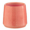 BLUMENTOPF RUND - Töpferei - Rosa - XS - 2er set - Ø 14 cm - Pink, Keramik (14/13cm) - J-Line