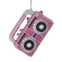 BAUMANHÄNGER Hang On Radio - Pink, Kunststoff/Metall (10/8/4cm) - Butlers