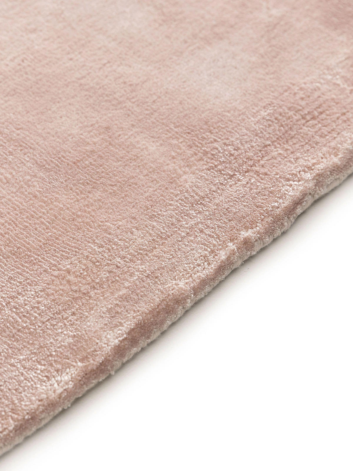 VISKOSETEPPICH Nela Rosa 200x300 cm - Rosa, Textil (200/300cm) - benuta Pure