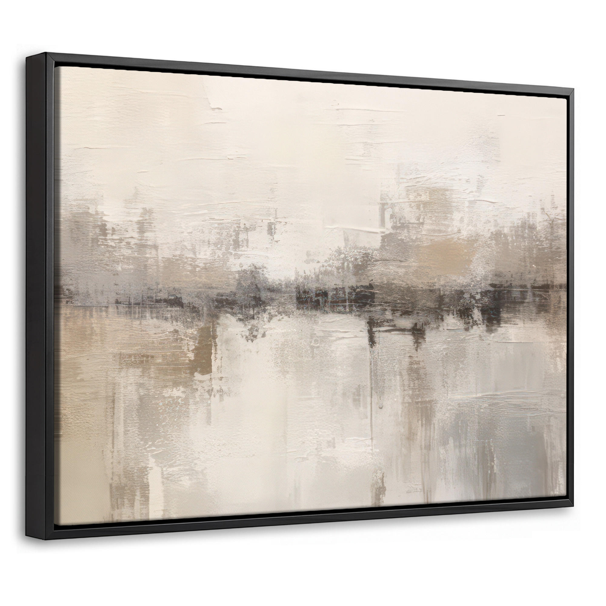 MuchoWow Leinwand Beige 40x30 cm