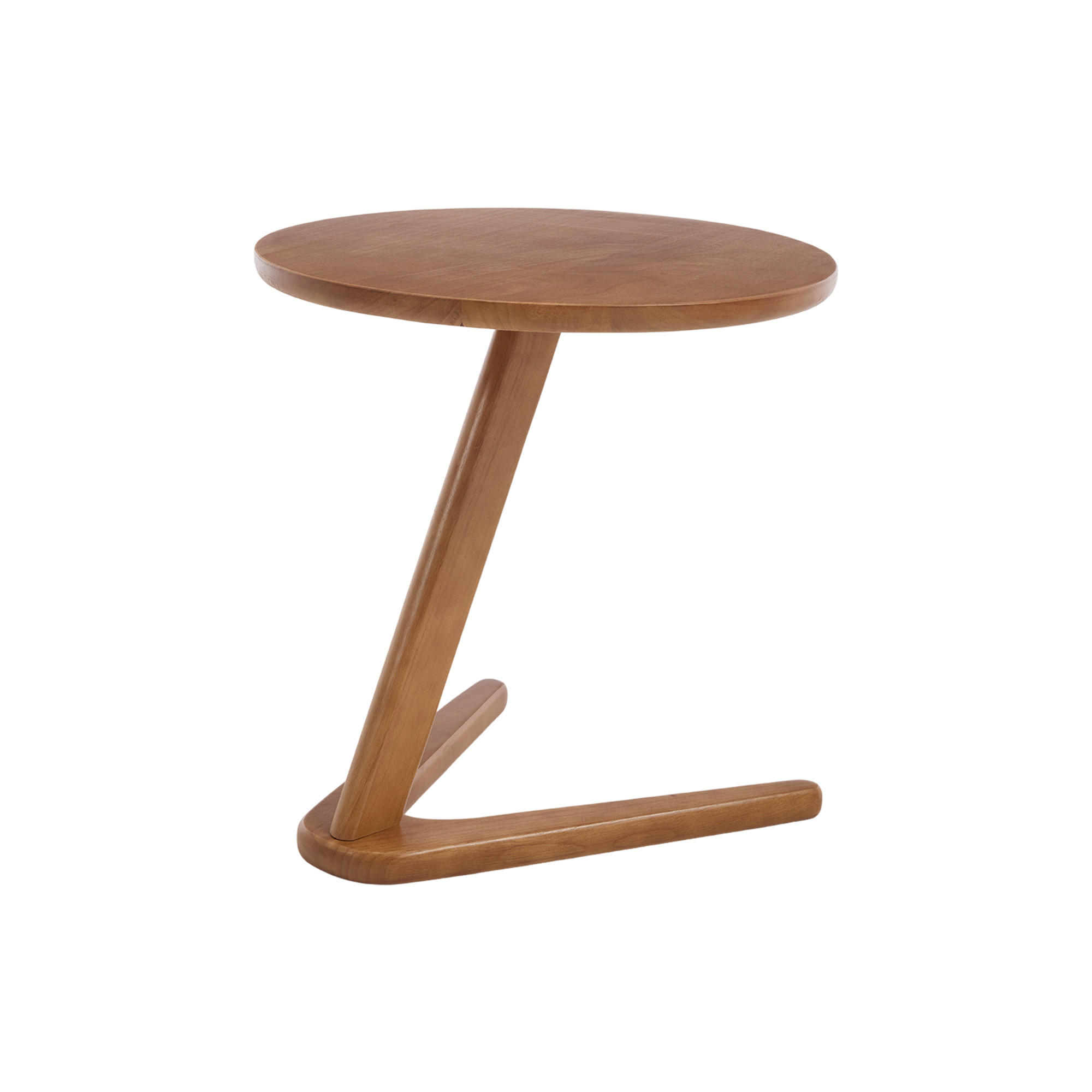 BEISTELLTISCH rund Massivholz - Naturfarben, Holz (50/44/50cm)