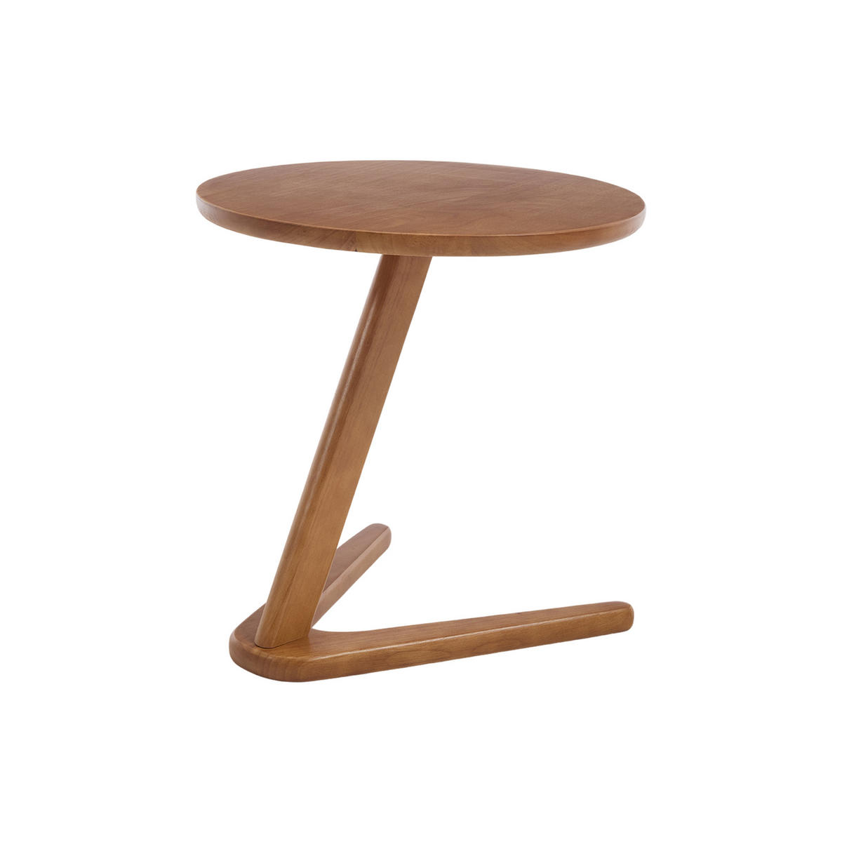 BEISTELLTISCH rund Massivholz - Naturfarben, Holz (50/44/50cm)