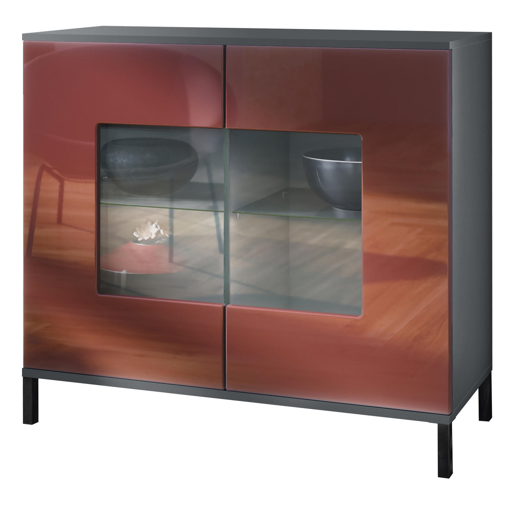 Vladon Kommode Bordeaux 92.5x83.5x35 cm