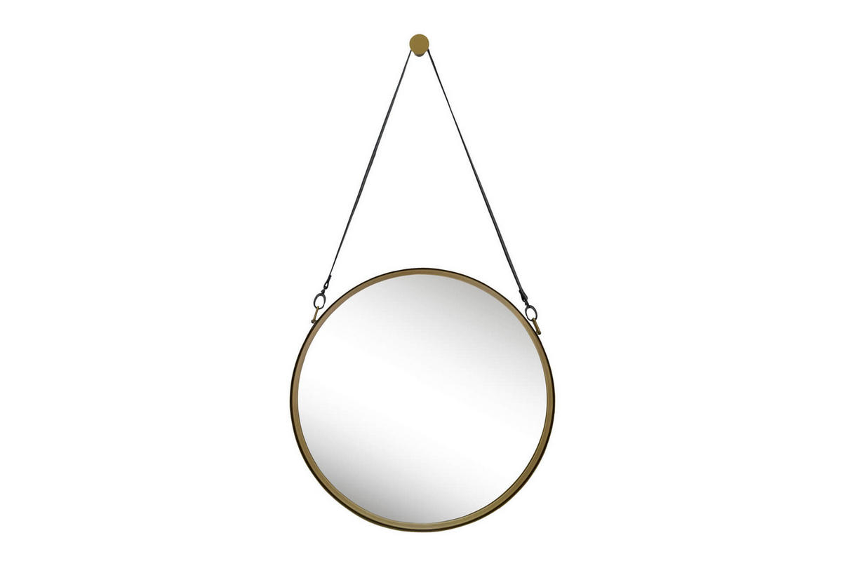WANDSPIEGEL Gold 60/111 cm - Goldfarben, Metall (60/110.5/6cm) - KUNSTLOFT