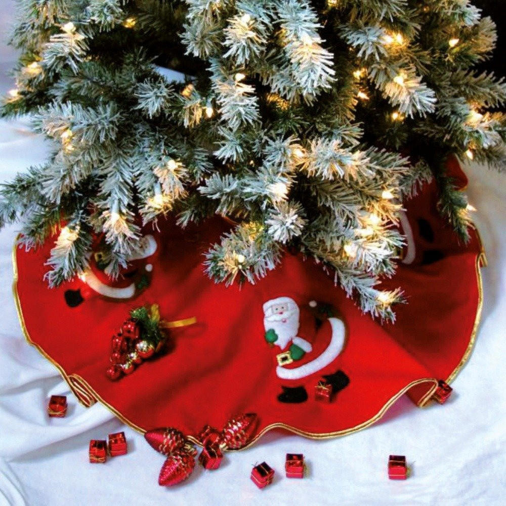 DEKOMATTE Weihnachtsmann rot - Rot, Textil (90/1cm) - Fééric Lights and Christmas