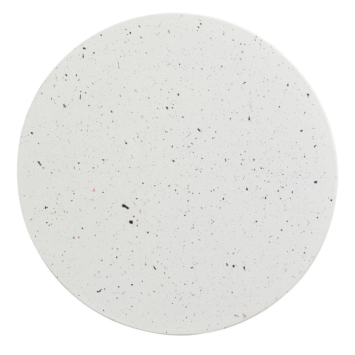 BEISTELLTISCH 40/40/45 cm weiß aus Magnesiumoxid für Innen- und Außenbereich - Weiß, Metall (39.5/39.5/45.5cm) - OKWISH