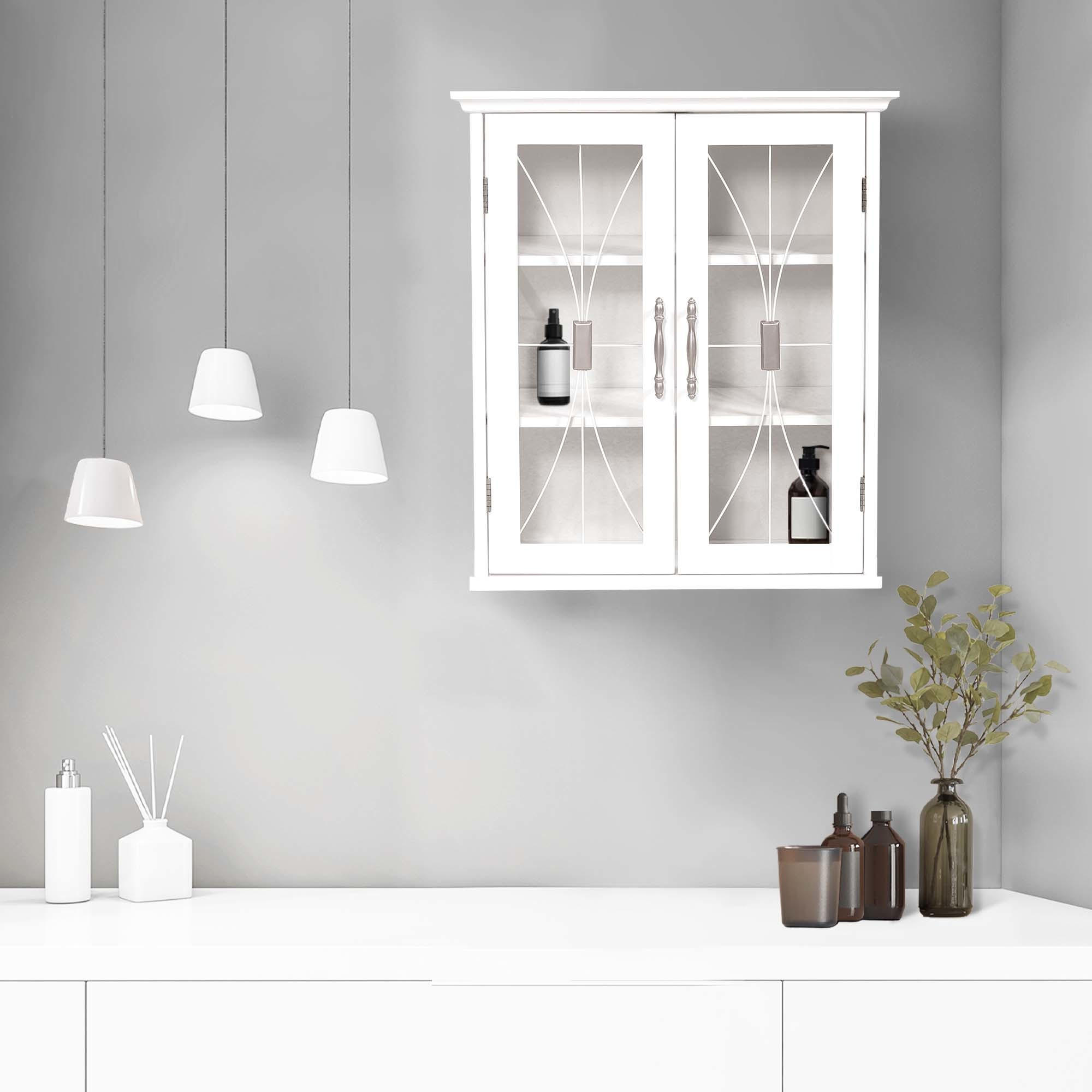 HÄNGESCHRANK Weiß - Weiß, Holzwerkstoff (52.1/61/61cm) - Teamson Home