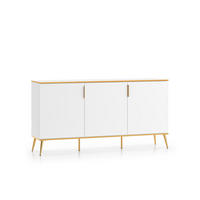 SIDEBOARD VITERBO Weiß 170x40x88 cm - Weiß, Holzwerkstoff (170/88/40cm) - FURNLUX